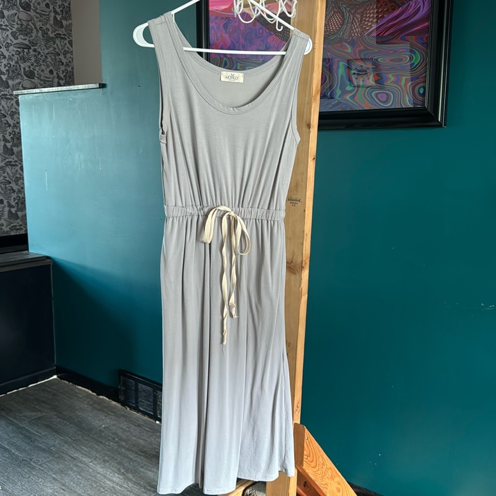 Grey summer dress